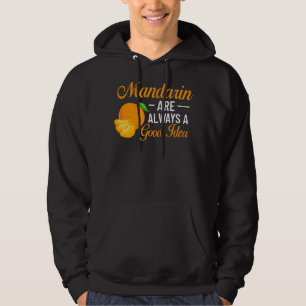 Mandarin Orange Tree Fruit Plant Juice Fresh Canne Hoodie