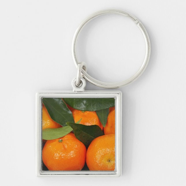 Mandarin Oranges Key Ring (Front)