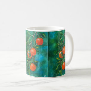 Mandarins on a Winter's Night by Alfred Fox Coffee Mug