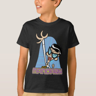 Mandark Character Name Graphic T-Shirt