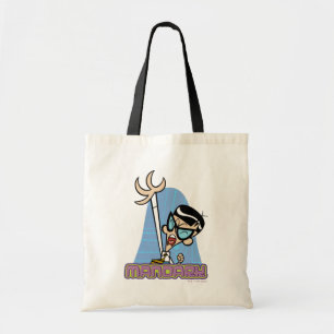 Mandark Character Name Graphic Tote Bag