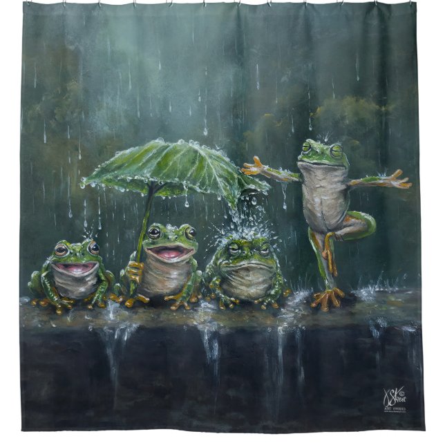 "Mandatory Fun" Shower Curtain (Front)