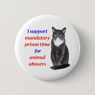 Mandatory Prison Time 6 Cm Round Badge