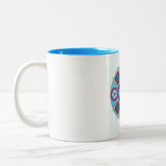 Mandela on a blue cup