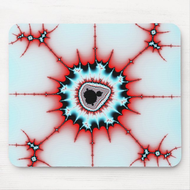 Mandelbrot 2 mouse pad (Front)