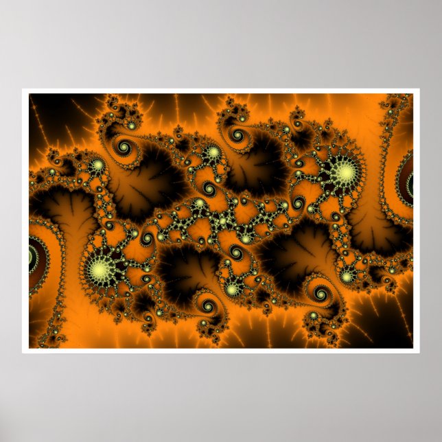 Mandelbrot #9 poster (Front)