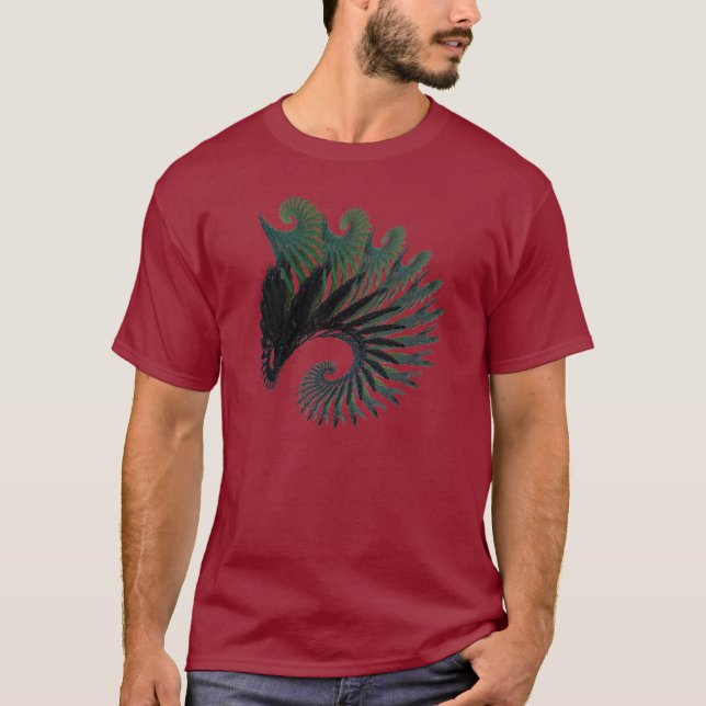 Mandelbrot Art T-Shirt (Front)
