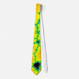 Mandelbrot Art Tie