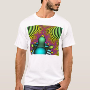 Mandelbrot Chickadee T-Shirt