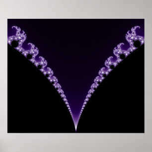 Mandelbrot Elephants Poster