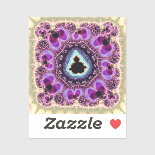 Mandelbrot Fractal Art Design (Sheet)