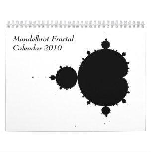 Mandelbrot Fractal Calendar 2010