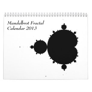 Mandelbrot Fractal Calendar 2013