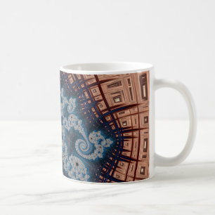 Mandelbrot fractal  coffee mug