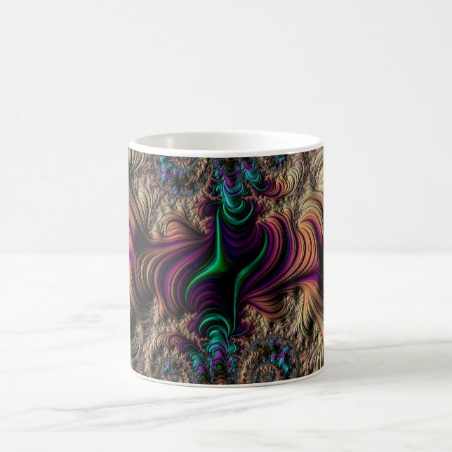Mandelbrot fractal  coffee mug (Center)