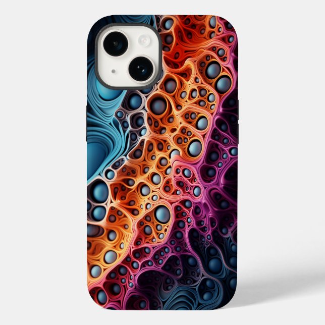 Mandelbrot Fractal Julia Set Case-Mate iPhone Case (Back)