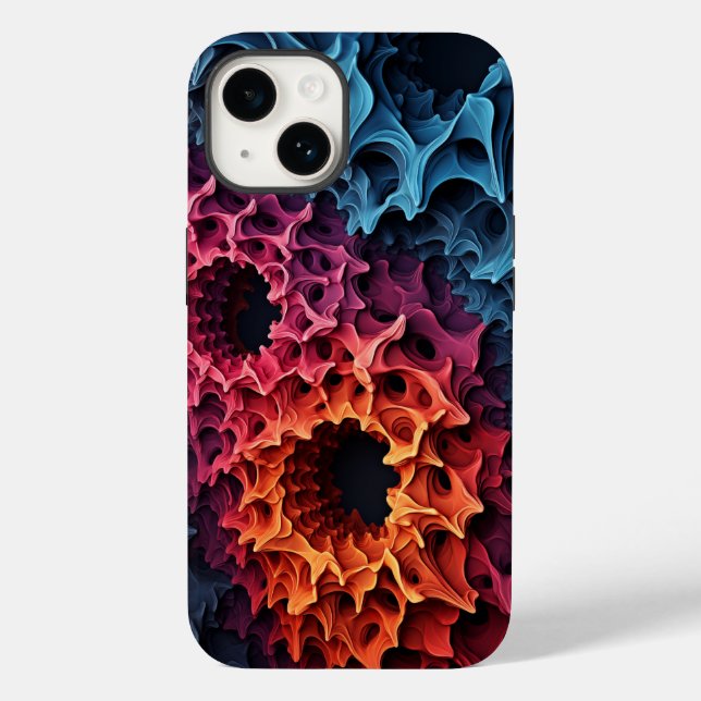 Mandelbrot Fractal Julia Set Case-Mate iPhone Case (Back)