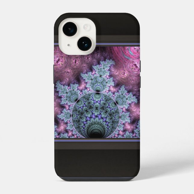 Mandelbrot Fractal Pattern iPhone Case (Back)