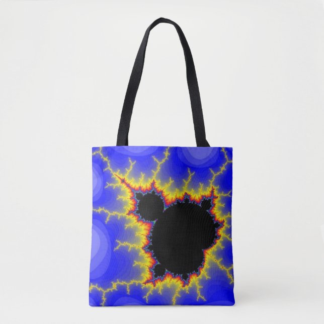 Mandelbrot Fractal Tote Bag (Front)