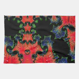 Mandelbrot Garden Tea Towel