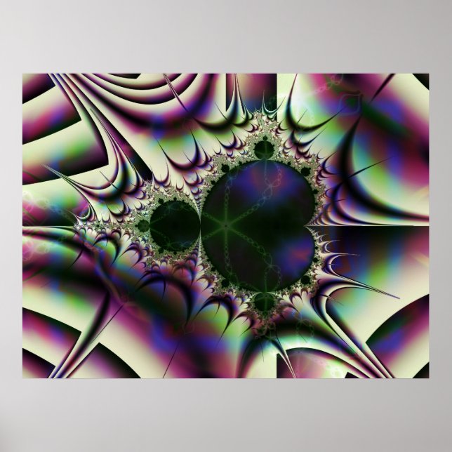 mandelbrot gel3 poster (Front)