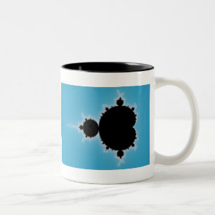 Mandelbrot Set 05 - Fractal Two-Tone Coffee Mug