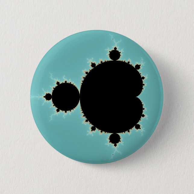 Mandelbrot Set 06 - Fractal 6 Cm Round Badge (Front)