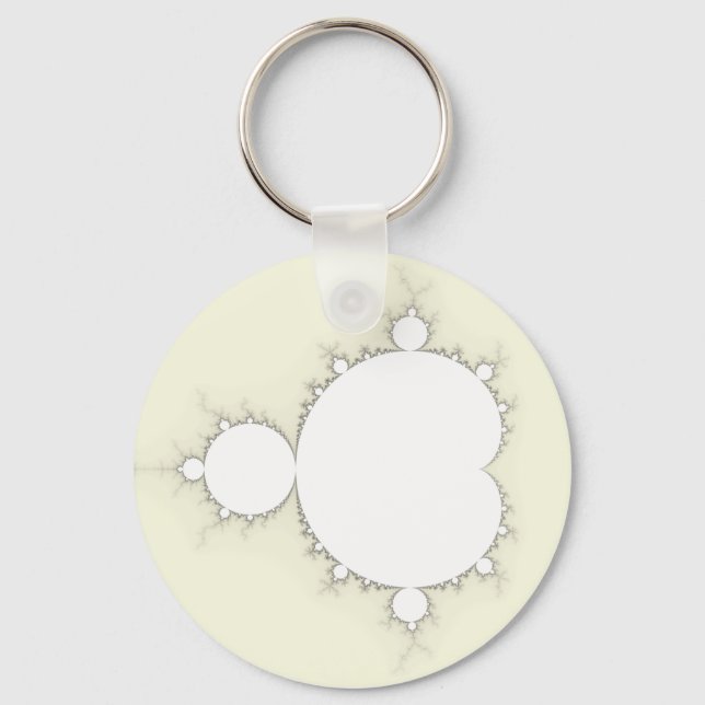 Mandelbrot Set 09 - Fractal Key Ring (Front)