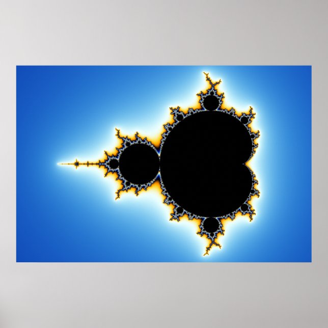 Mandelbrot Set 78x52 Poster (Front)