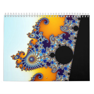 Mandelbrot Set Fractal Seahorse Calendar