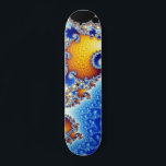 Mandelbrot Set Satellite Double Spiral Fractal Skateboard<br><div class="desc">The Mandelbrot set is a mathematical set of points whose boundary is a distinctive and easily recognisable two-dimensional fractal shape. The set is closely related to Julia sets (which include similarly complex shapes) and is named after the mathematician Benoit Mandelbrot,  who studied and popularised it.</div>