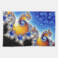 Mandelbrot Set Satellite Double Spiral Fractal