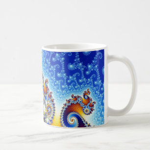 Mandelbrot Set Two-Dimensional Fractal Shape Coffee Mug