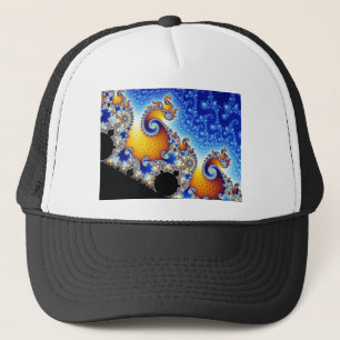Mandelbrot Set Two-Dimensional Fractal Shape Trucker Hat