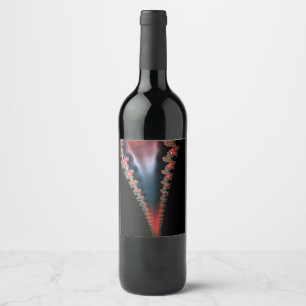 Mandelbrot Zip Wine Labels