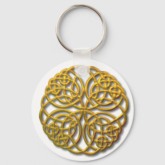 Mandella gold key ring (Front)