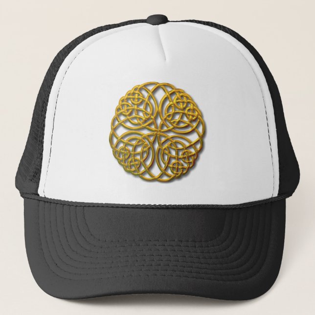 Mandella gold trucker hat (Front)