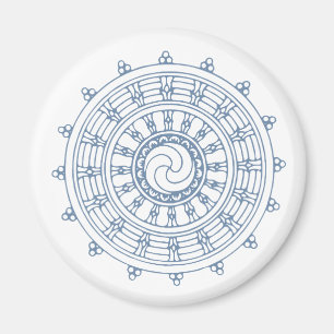 mandella lblue magnet