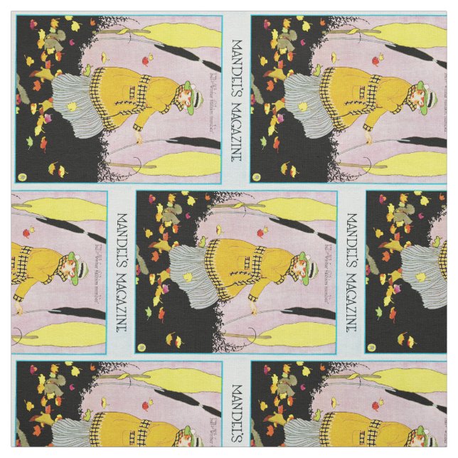 Mandel's Magazine Fabric (Swatch)