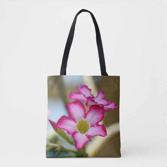 Mandevilla Flower Tote Bag (Front)