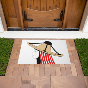 Mandil w Chachiya: Symbols of Jebala Identity Doormat
