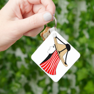 Mandil w Chachiya: Symbols of Jebala Identity Key Ring