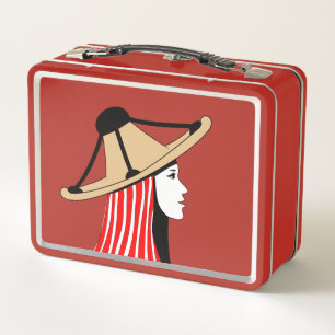Mandil w Chachiya: Symbols of Jebala Identity Metal Lunch Box