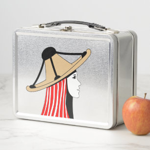 Mandil w Chachiya: Symbols of Jebala Identity Metal Lunch Box