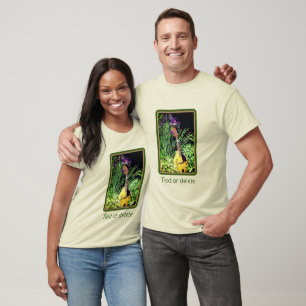 Mandolin And Iris Garden Personalised  T-Shirt