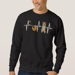 Mandolin Berger Picard Heartbeat Dog Sweatshirt