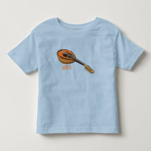 Mandolin cartoon illustration toddler T-Shirt