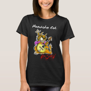 MANDOLIN CAT BY KIERON SEAMONS T-Shirt
