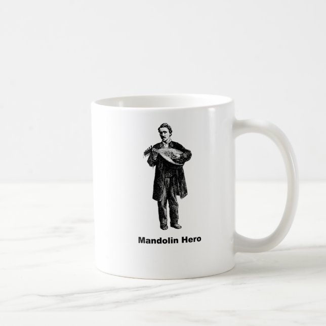 Mandolin Hero Coffee Mug (Right)