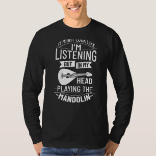 Mandolin Instrument Music Player Beginner Lesson T-Shirt